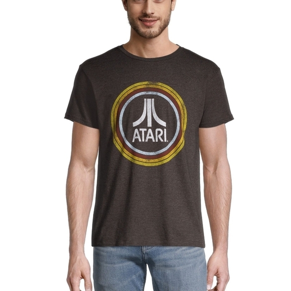 Atari Other - ATARI Distressed Logo Retro Graphic T-Shirt, Unisex